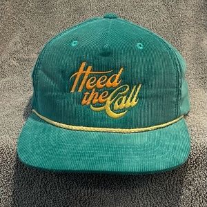 Green Heed The Call Hat